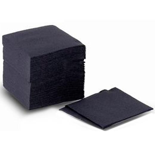 Paquete 100 Servilletas 2 Capas 20X20 Pasta Negro