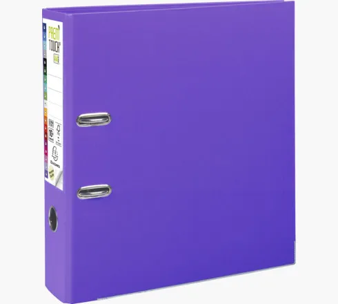 Exacompta Archivador Palanca Prem'touch Pp A4 Maxi Lomo De 80Mm Rado Violeta