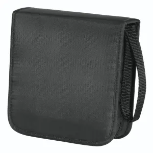 Hama Archivador Antiestático de Nylon para 40 CDs/DVDs - 16.4x17x6.1cm - Negro