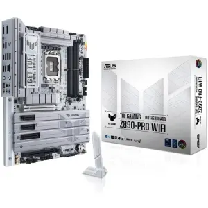 ASUS TUF Gaming Z890-Pro WIFI LGA1851, 4xDDR5 9066MHz, WIFI 7, 4xM.2, 2xThunderbolt, 4xUSB-C