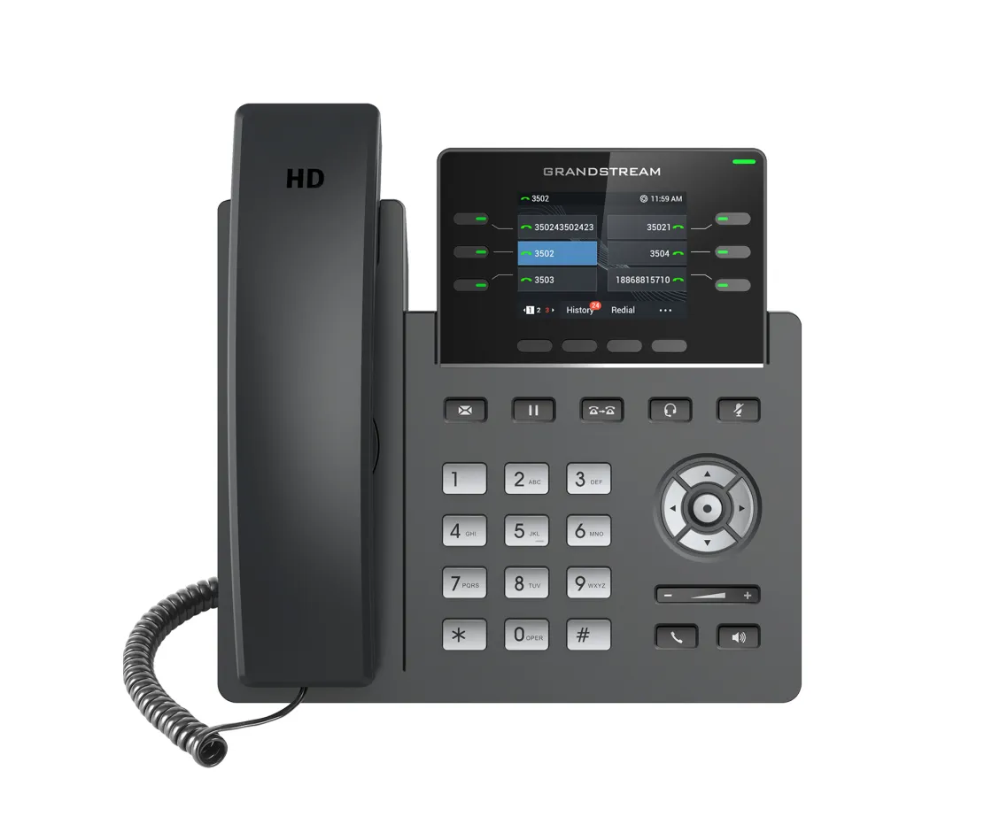 GrandStream IP Phone GRP2613 6 lineas 2xGbE