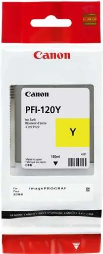 Canon PFI120 Cartucho de Tinta Amarillo Original