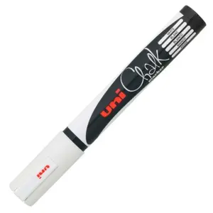 Uni-Ball Marcador De Tiza Líquida Chalk PWE-5M Blanco Caja 6 Unidades
