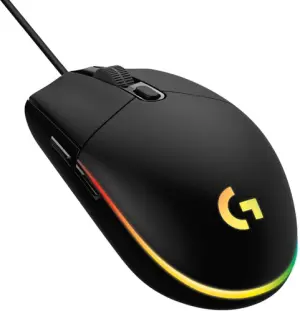 Mouse Logitech G203 LIGHTSYNC RGB 8000dpi - Negro