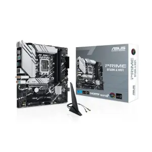 ASUS PRIME B760M-A WI LGA1700 MicroATX, 4xDDR5, DisplayPort, HDMI, LAN 2.5Gbps, USB 3.2