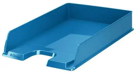 Esselte Europost Vivida Bandeja Portadocumentos -  Formato Vertical - A4 - Espacio Para Etiqueta Identificativa - Color Azul