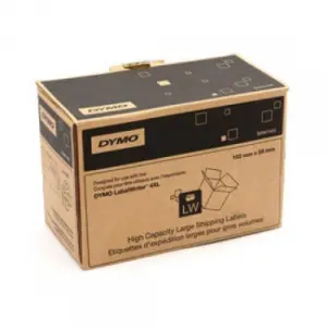 Dymo Cinta De Etiquetas De Envío Alta Capacidad 102X59mm - 2 Rollos Blancos