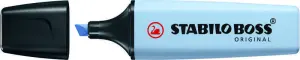 Stabilo Marcador Fluorescente Boss Original Azul Nublado