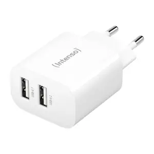 Intenso Cargador de Pared W24AA 2xUSB-A Blanco