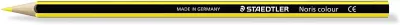 Staedtler Noris Colour 185 Lápiz Hexagonal Color Amarillo Claro Wopex Resistente a la Rotura