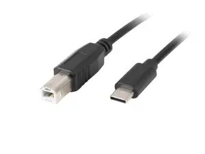 Lanberg Cable USB 2.0 1.8m USB B a USB C Negro