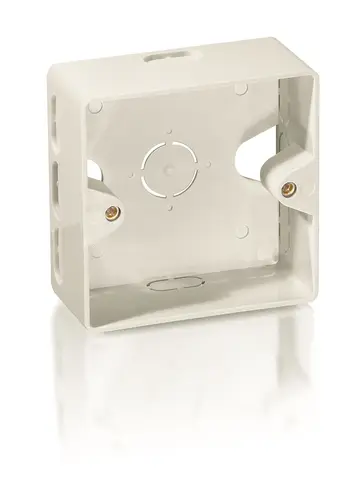 Caja De Superficie Equip Para Montaje De Rosetas 125725 / 125762 / 125761 / 125772 Color Blanco 125561