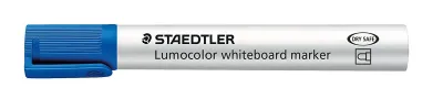 Staedtler Lumocolor 351 Rotulador para Pizarra Azul - Punta Redonda 2mm - Clip
