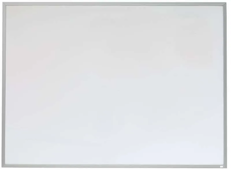 Nobo Pizarra Magnética Pequeña Con Marco De Aluminio 58.5X43cm Blanca