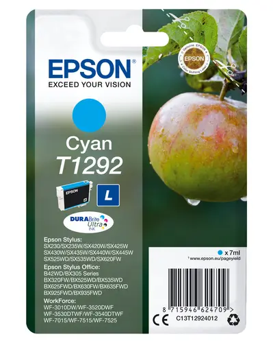 Epson T1292 Cyan Cartucho De Tinta Original - C13T12924012