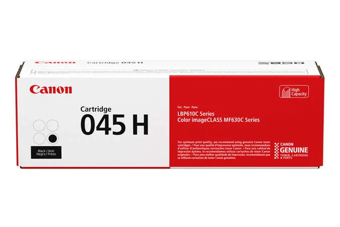 Canon 045H Negro Cartucho De Toner Original - 1246C002