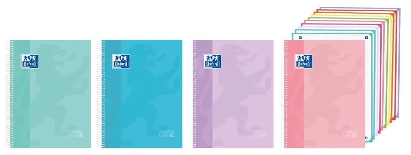 Oxford Cuaderno Europeanbook 10 XL Touch A4+ 200H 5x5 Write & Erase Tapa Extradura