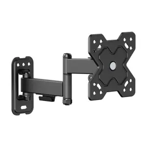 Aisens WT32TSR-381 ECO Soporte de Pared con Brazo para TV de 13"-32" - Giratorio, Inclinable y Nivelable - 3 Pivotes - Peso Maximo 20kg - VESA 100x100mm - Color Negro