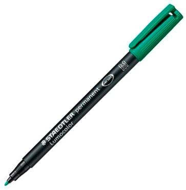 Staedtler Rotulador Permanente Lumocolor 317-5 M Verde