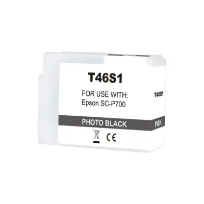 Epson T46S1 Negro Photo Cartucho de Tinta Pigmentada - Reemplazo C13T46S100