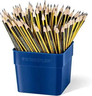 Staedtler Noris 183 Cubo Expositor 72 Lápices Grafito Mina HB Resistencia Rotura