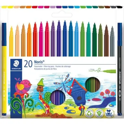 Staedtler Rotuladores Noris 326 C/Surtidos Estuche 20 Ud