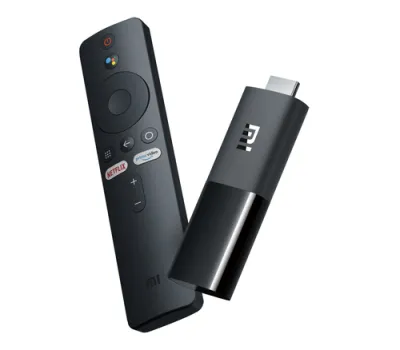 Xiaomi Mi TV Stick Reproductor Portatil de Contenidos Streaming Full HD WiFi - Bluetooth 4.2 - Android 9.0 - Sonido Dolby y DTS - Smartcast - Mando a Distancia - Color Negro