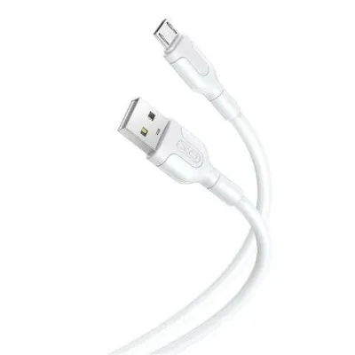 XO Cable de Carga y Transmisión de Datos Micro USB 1m Alta Velocidad 5V 2.1A Negro