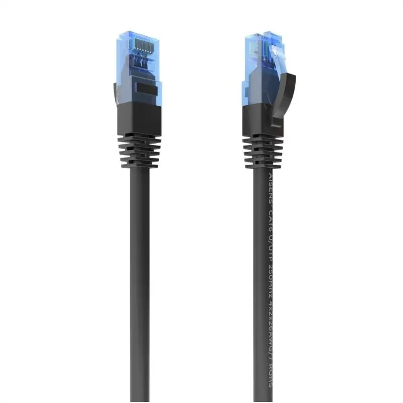 Aisens Cable de Red RJ45 Cat.6 UTP AWG26 CCA 3.0m Negro
