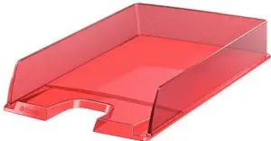 Esselte Bandeja Portadocumentos A4 Vertical Plástico Transparente Rojo