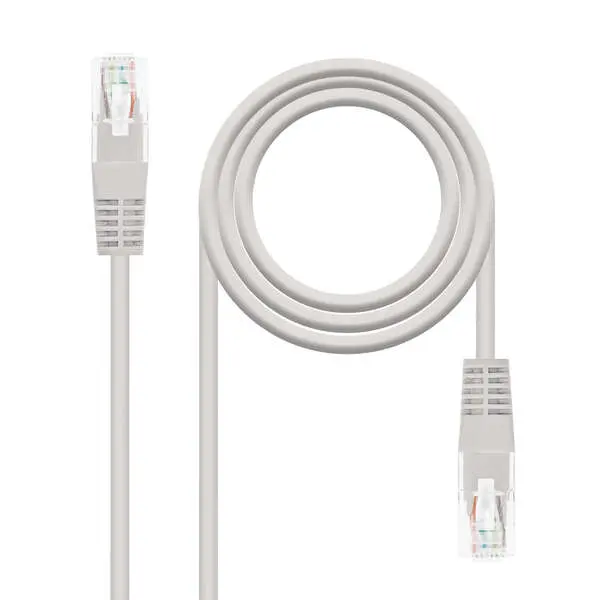 Nanocable Cable de Red RJ45 Cat.6 UTP AWG24 15m - Color Gris