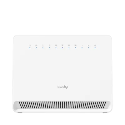 Cudy Router Gigabit Wifi 4G Lte Cat 6 Ac1200 - Velocidad Hasta 1000Mbps - 4 Puertos - Antenas Internas - 1 Ranura Nano Sim - Cat 6 - Color Blanco
