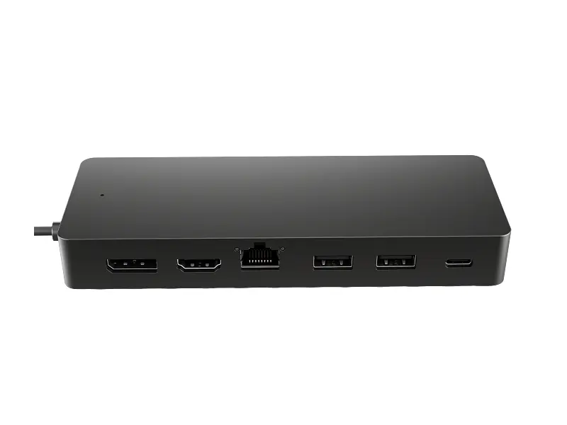 Hp Hub Multipuerto Usb-C 7 En 1 - 2 Puertos Usb-A + 2 Puertos Usb-C + 1 Display Port + 1 Hdmi + 1 Rj45 - Plug & Play
