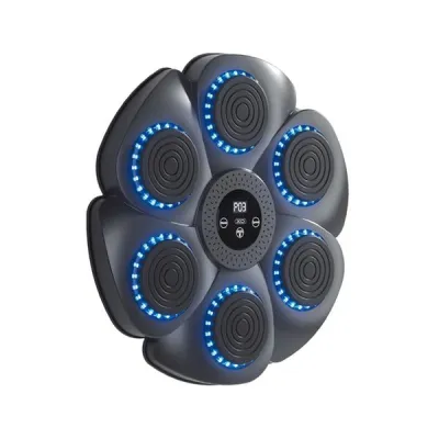 XO SF02 Máquina de Boxeo Inteligente con Música, 6 Puntos de Impacto, Batería 2000mAh, Negro