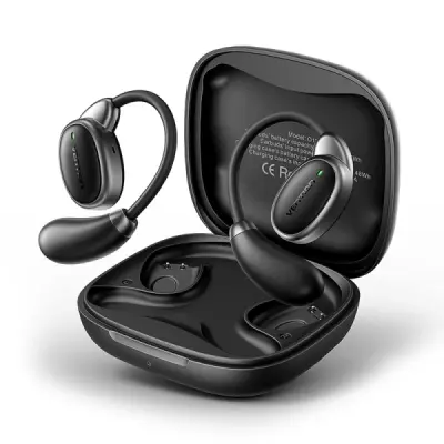 Vention Auriculares Intraurales Inalambricos Bluetooth 5.4 - 8h Autonomía - IPX4 - Negro