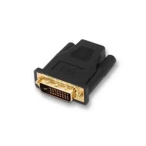 Aisens Adaptador DVI 24+1/M a HDMI A/H Oro Negro