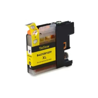 Brother LC125XL Amarillo Cartucho de Tinta Compatible Reemplazo LC125XLY