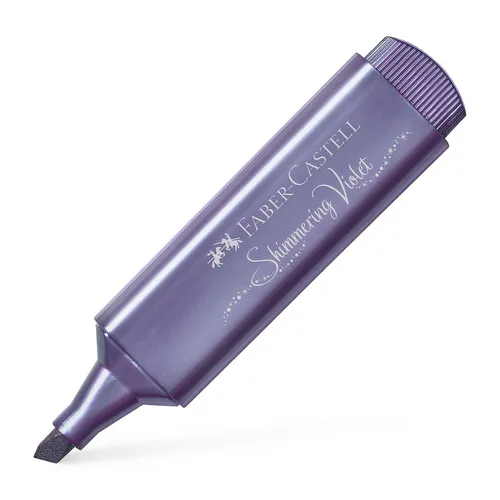 Faber Castell Marcador Textliner 46 Metálico Violeta