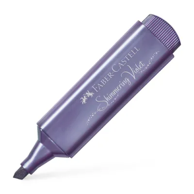 Faber Castell Marcador Textliner 46 Metálico Violeta