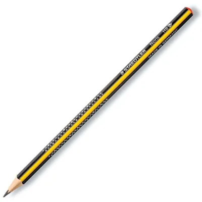 Staedtler Noris 183 Lápiz de Grafito Triangular HB Ultrarresistente 2mm Madera Sostenible