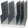 Exacompta Modulotop Clasificador Vertical A4+ 5 Separadores Gris Claro/Ratón