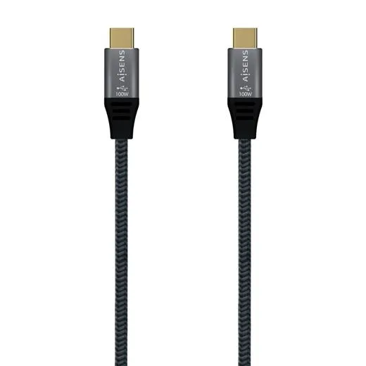 Aisens Cable Usb 3.1 Gen2X2 20Gbps 5A Tipo Usb-C-Usb-C/M Gris 2M