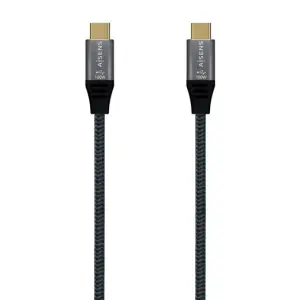 Aisens Cable USB 3.1 Gen 2x2 20Gbps 5A Tipo USB-C a USB-C Gris 2M