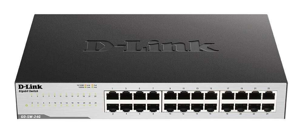 D-Link Switch 24 Puertos Gigabit 10/100/1000 Mbps