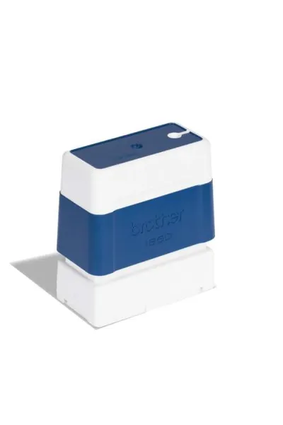 Brother Pack de 6 Monturas de Sellos Originales 18x50mm Color Azul