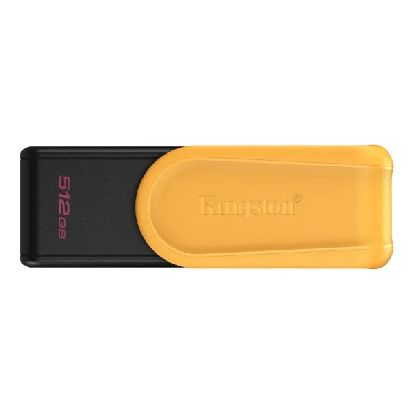 Kingston Datatraveler Exodia Memoria Usb 512Gb - Usb 3.2 Gen 1 - Tapa Giratoria - Color Amarillo