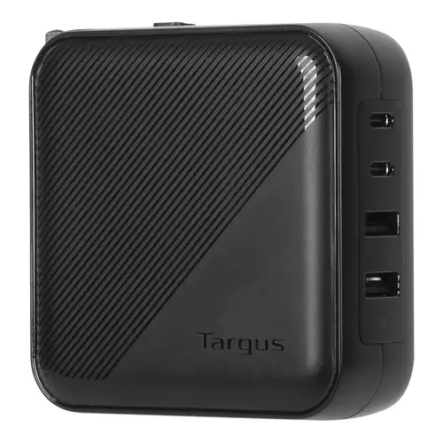 Targus Cargador Universal APA109GL Negro con Carga Rápida AC para Móviles