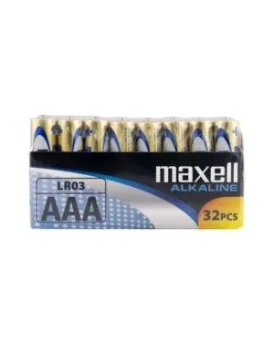 Maxell Pilas Alcalinas AAA LR03 - Pack de 32 Unidades