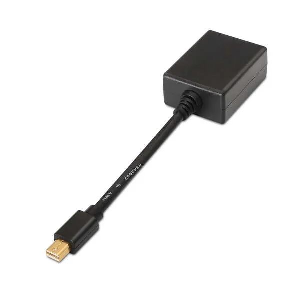 Aisens Conversor Mini Dp A Svga - Mdp/M-Svga Hembra - 15Cm - Color Negro