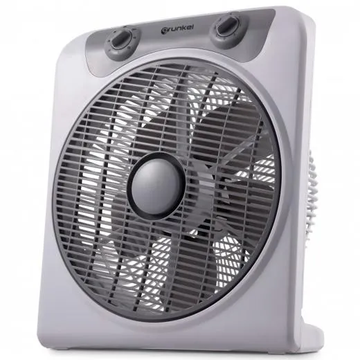 Grunkel Ventilador De Suelo 50W Con 3 Velocidades Y Temporizador Gris